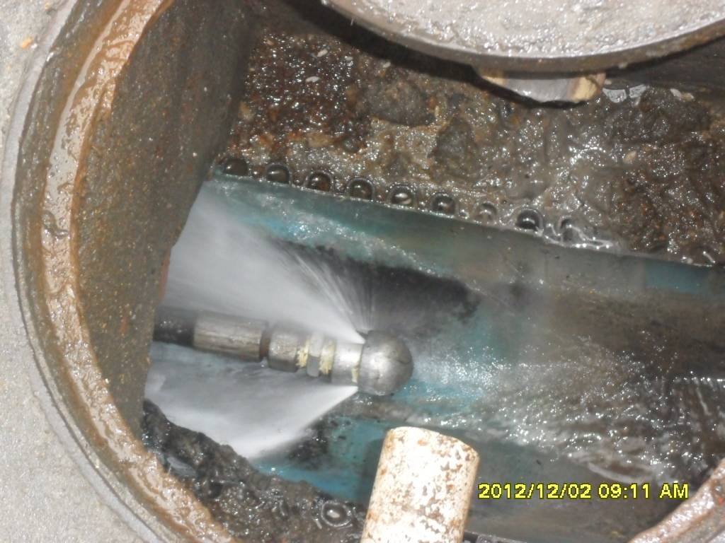 鹤山污水管道高压清洗